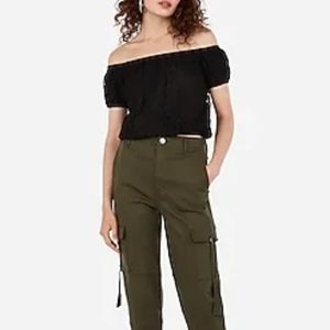 *NWT* Express Lace Off the Shoulder Top